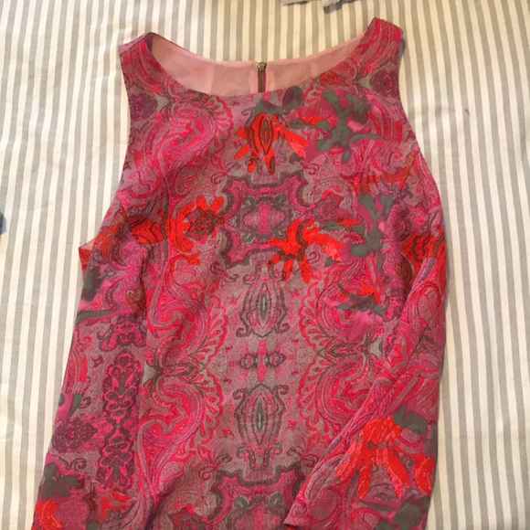 Pink CAbi Paisley Floral Pink Blouse - Picture 1 of 2